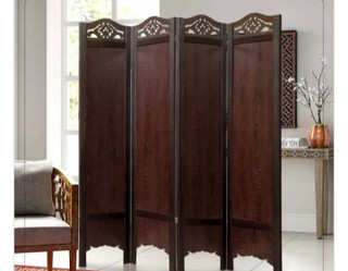 پاراوان پارتیشن چوبی مدل 3 - نمای اصلی